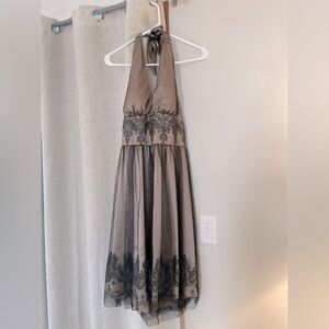 Adrianna Papell Boutique Halter Dress - Size 8